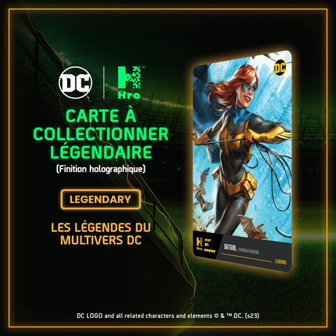 Hro - Cartes à collectionner hybrides DC Comics : Chapitre 3 - 4 Pack Premium Box
